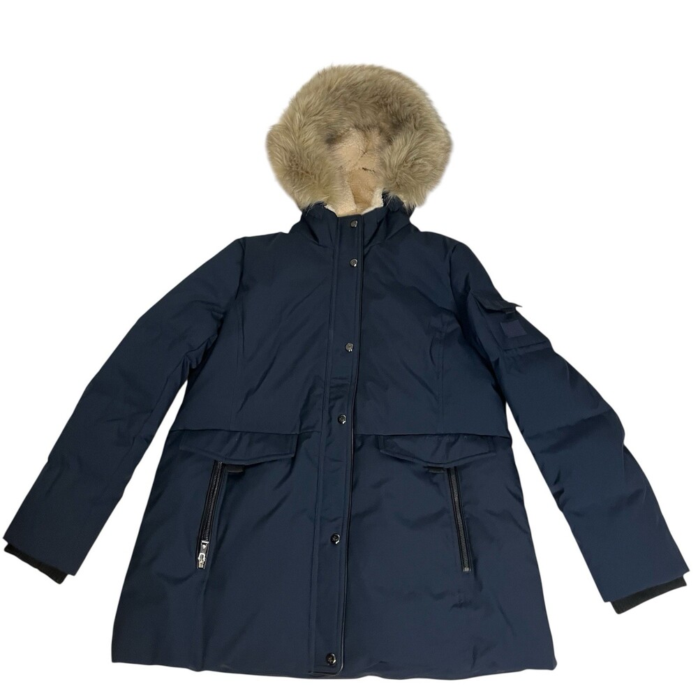 Vintage Ralph Lauren Parka Women Polo Down Jacket Coat Hooded Puffer Waterproof